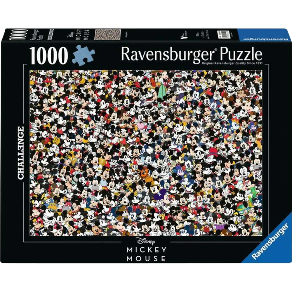 RAVENSBURGER Puzzle game 1000 pieces Challenge Mickey 12000529