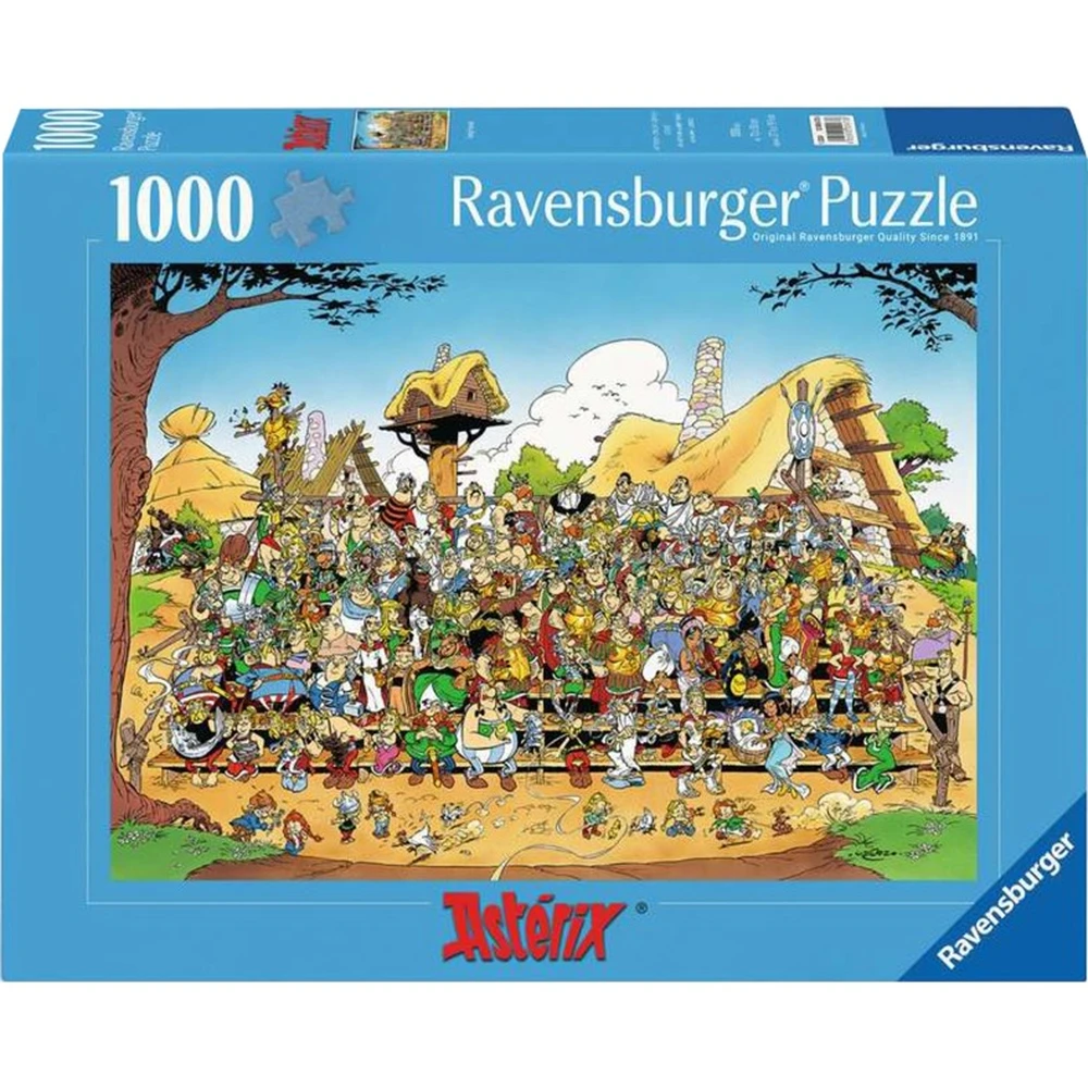 RAVENSBURGER Puzzle game 1000 pieces Asterix family photo 12000473