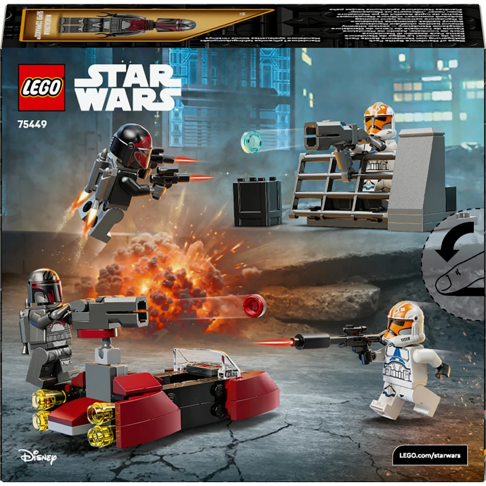 LEGO Star Wars Mandalore ostroma csatacsomag 75449