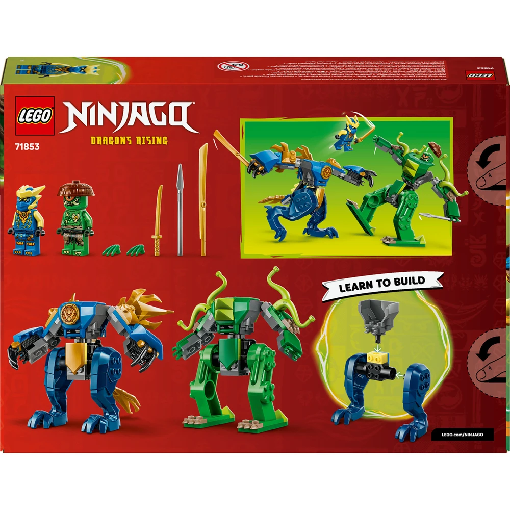 LEGO Ninjago Duel Jay sárkánymechjével 71853