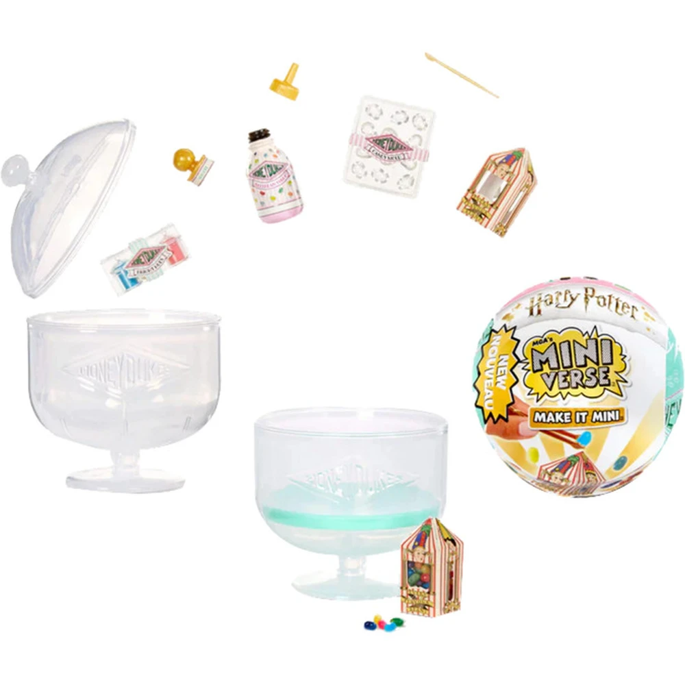 MGA ENTERTAINMENT Miniverse Make It Mini Honeydukes Harry Potter miniature gyűjthető set 528302-EUC