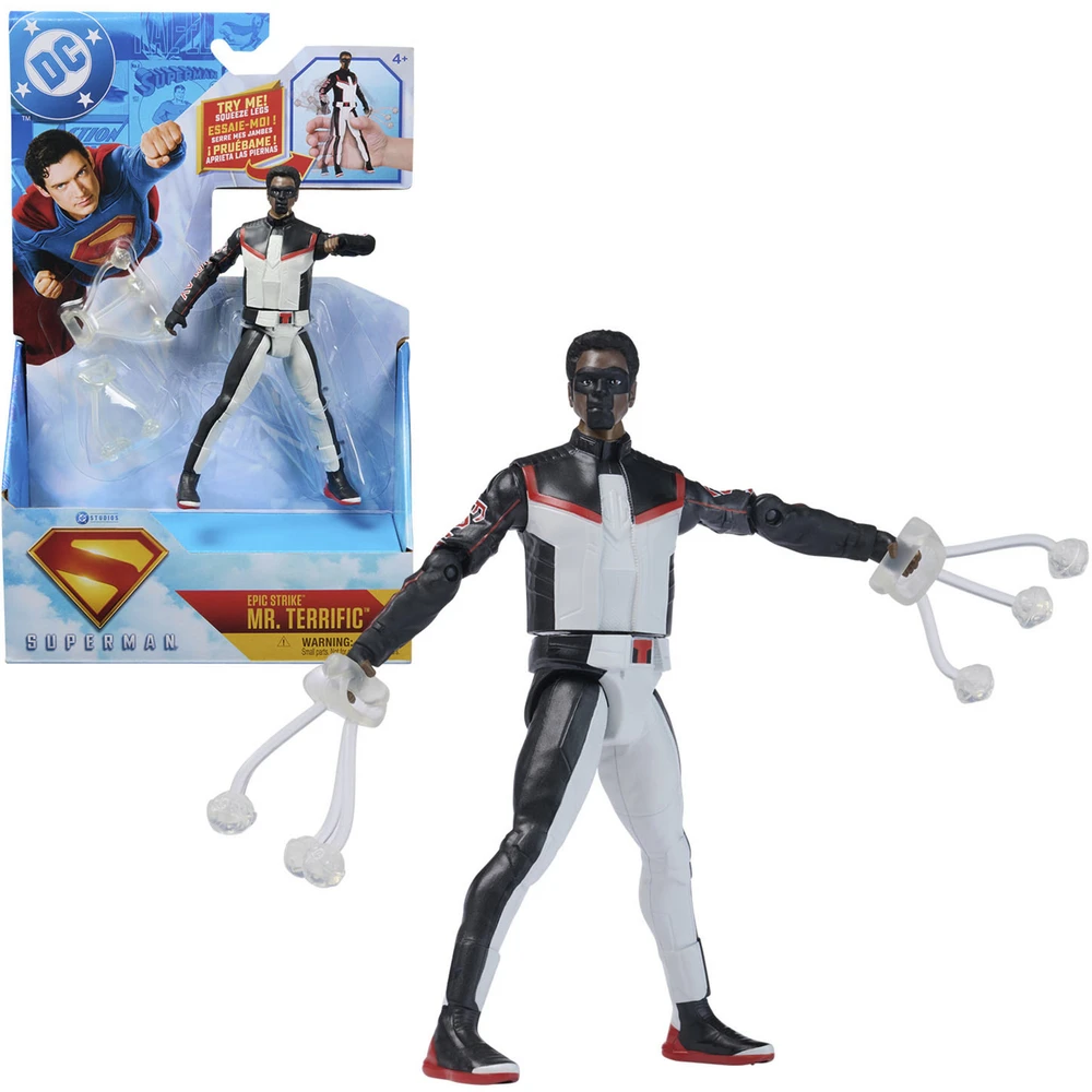 SPIN MASTER Superman Mr. Terrific deluxe akciófigura 15cm 6073321