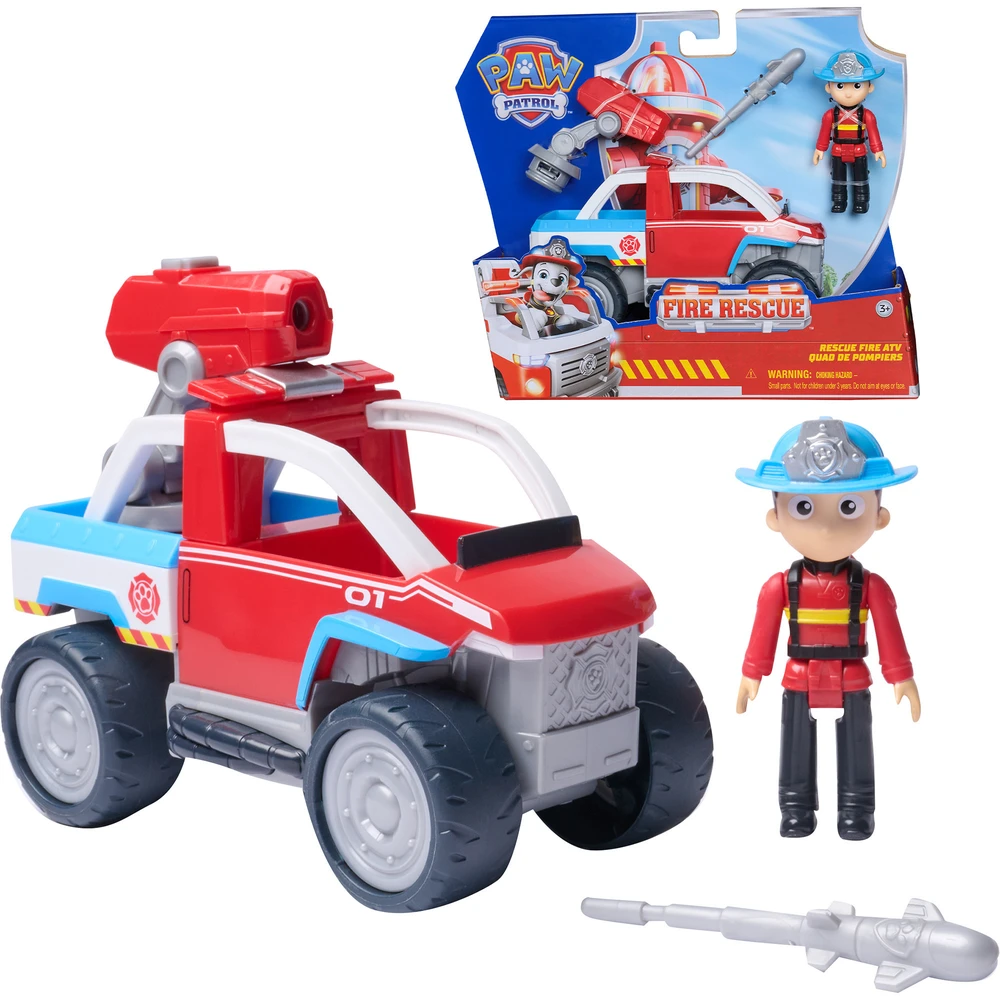 SPIN MASTER Paw patrol Ryder fireman mentőjárműve drone kilövővel 6073897