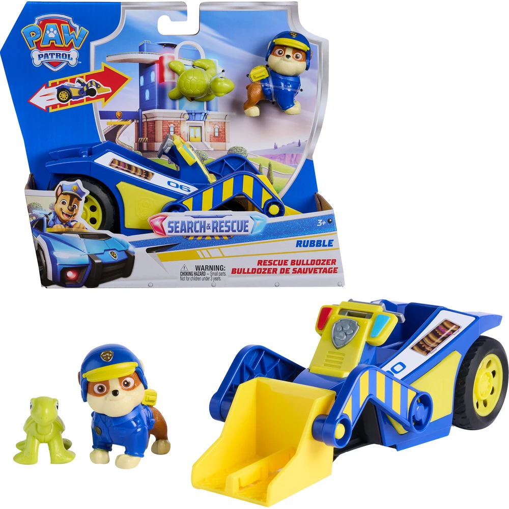 SPIN MASTER Paw patrol Rubble saving buldózere 2 figures 6075444