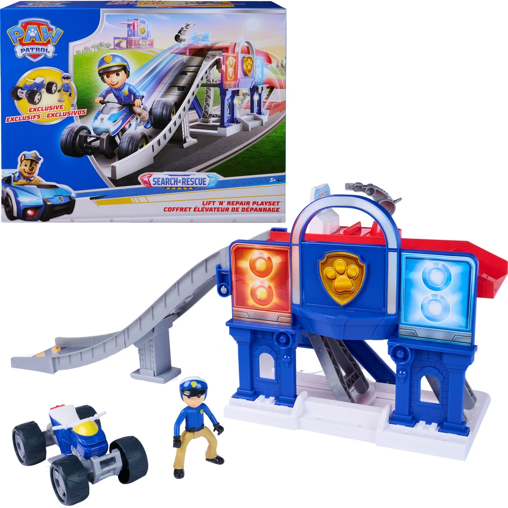 SPIN MASTER Paw patrol keresési and mentési game set figures and vehicles 6075556