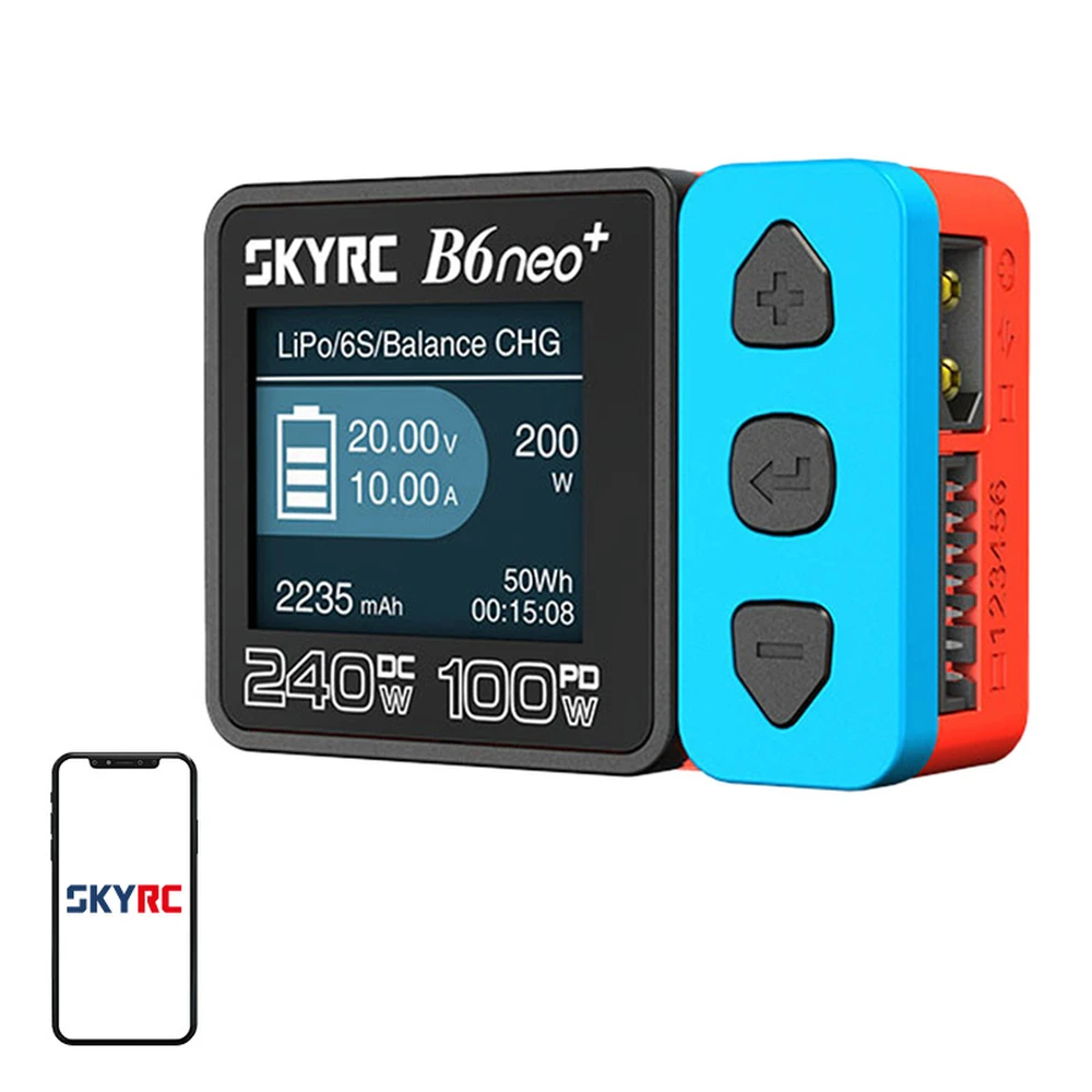 SKYRC B6neo+ intelligent charger 240W DC LiPo/NiMH/Pb 1-6S SK-100211-01