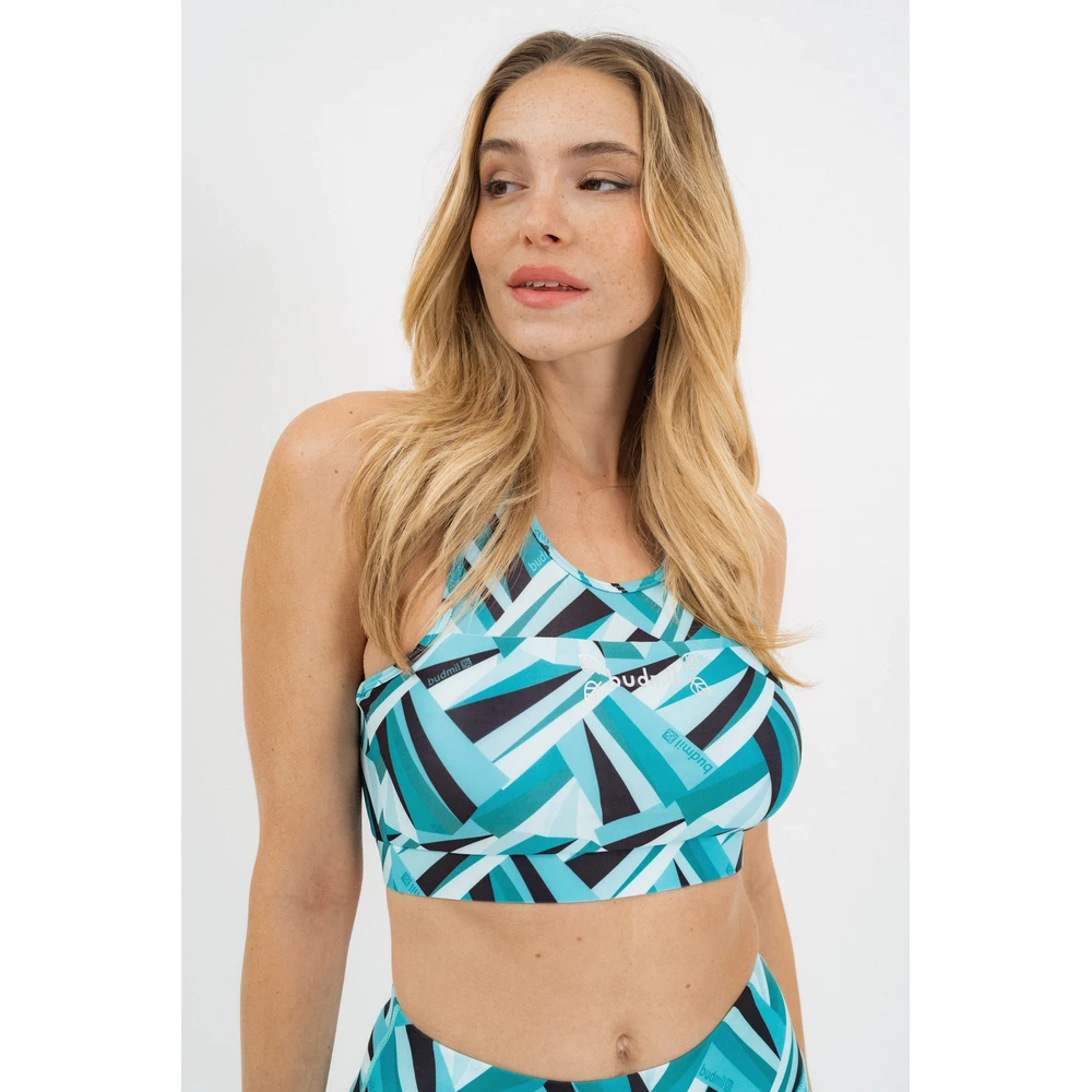 BUDMIL Fitness top Female L turcoise