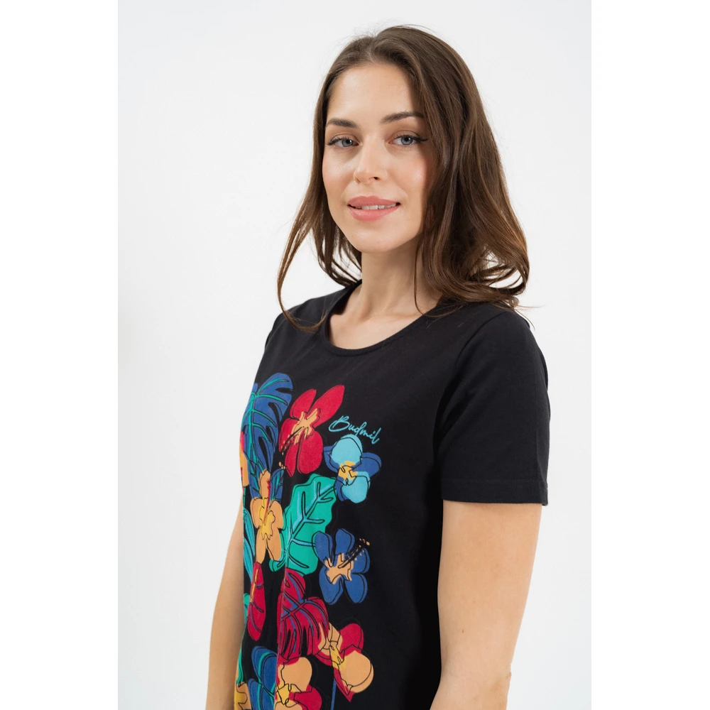 BUDMIL A-vonalú summer dress Female XXL black