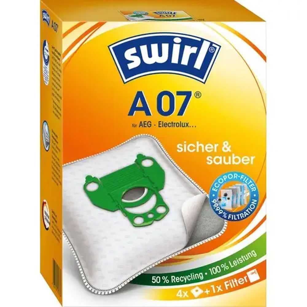 MELITTA Vacuum cleaner Bag MicroPor Plus S67 AirSpace green Siemens Bosch 4db+szűrő 179459