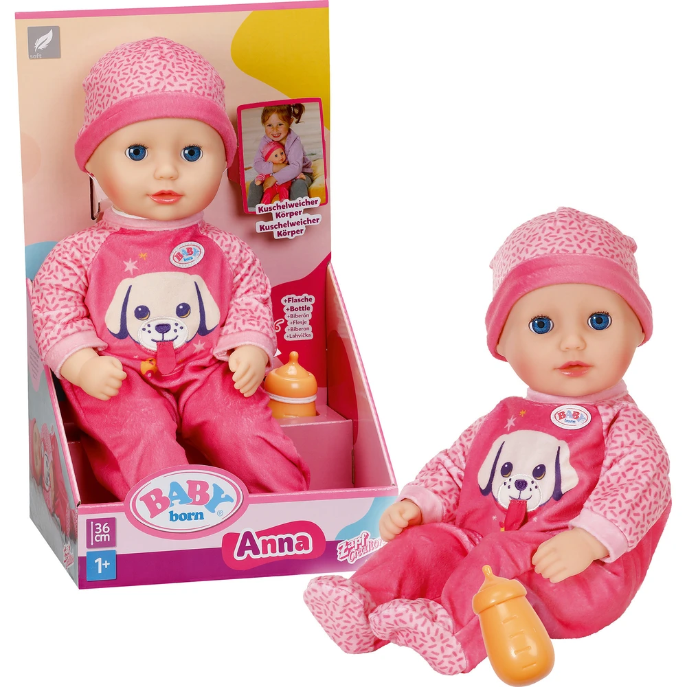 ZAPF CREATION Baby born Anna pink baba 36cm 838945