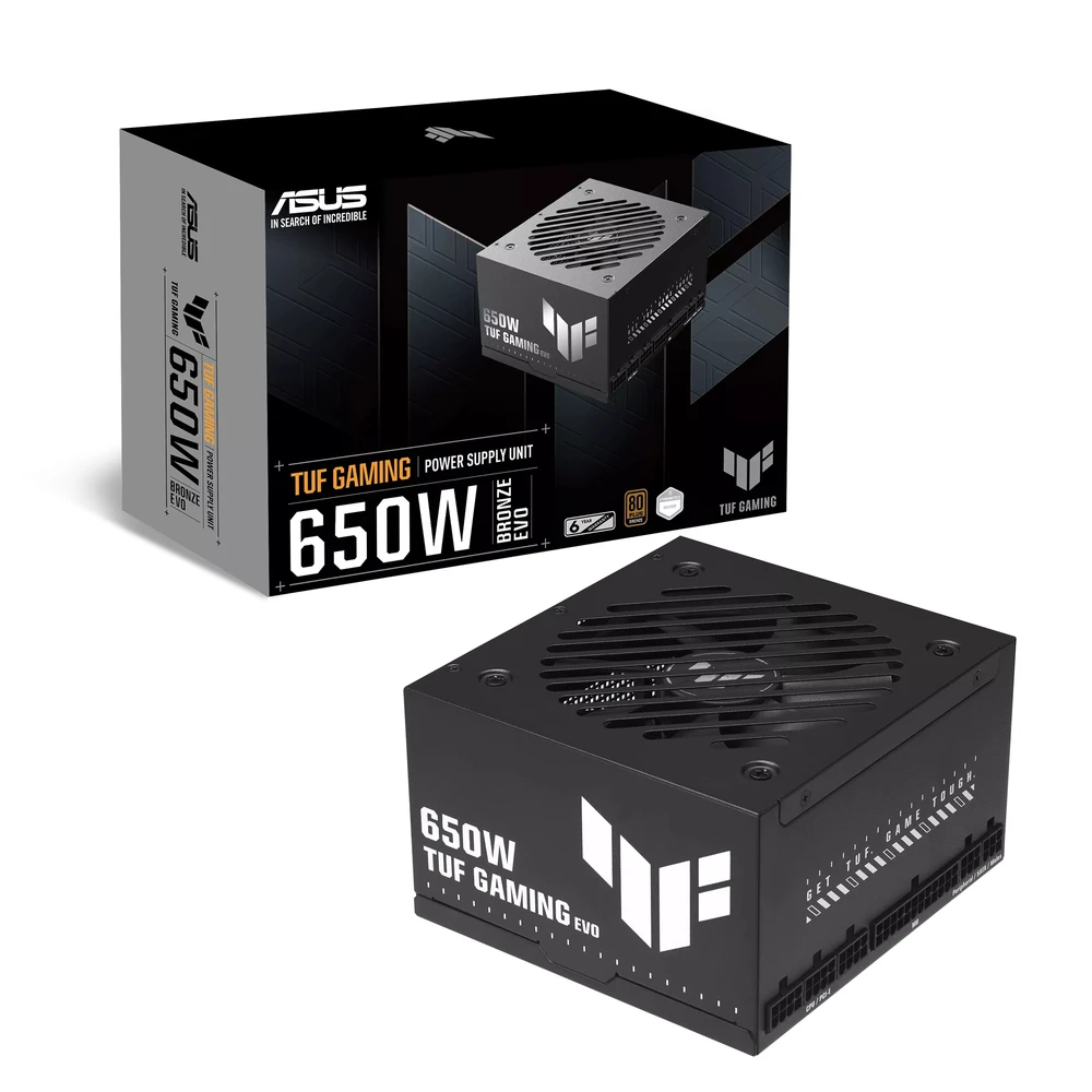 ASUS TUF Gaming 650B EVO Modular 650W 80 Plus Bronze Energieversorgung