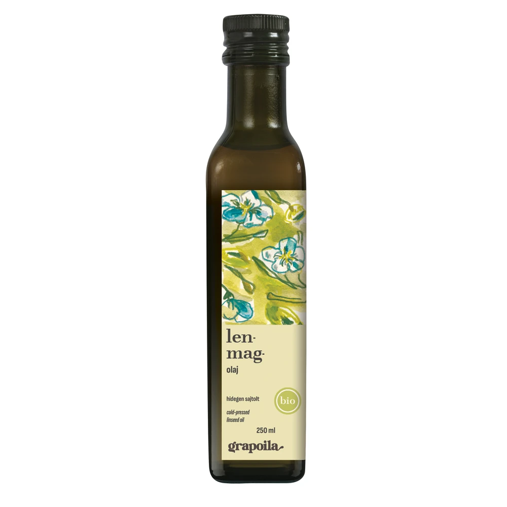 Grapoila bio lenmagolaj 250 ml 101237