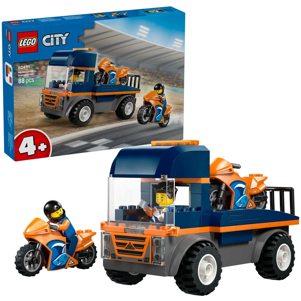 LEGO City Motorszállító camion 60491