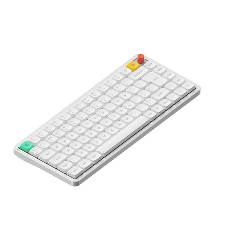 NUPHY Air75 V3 Bluetooth cable without Hungarian Gateron Blush mechanic keyboard white AIR75 V3 WHITE BLUSH