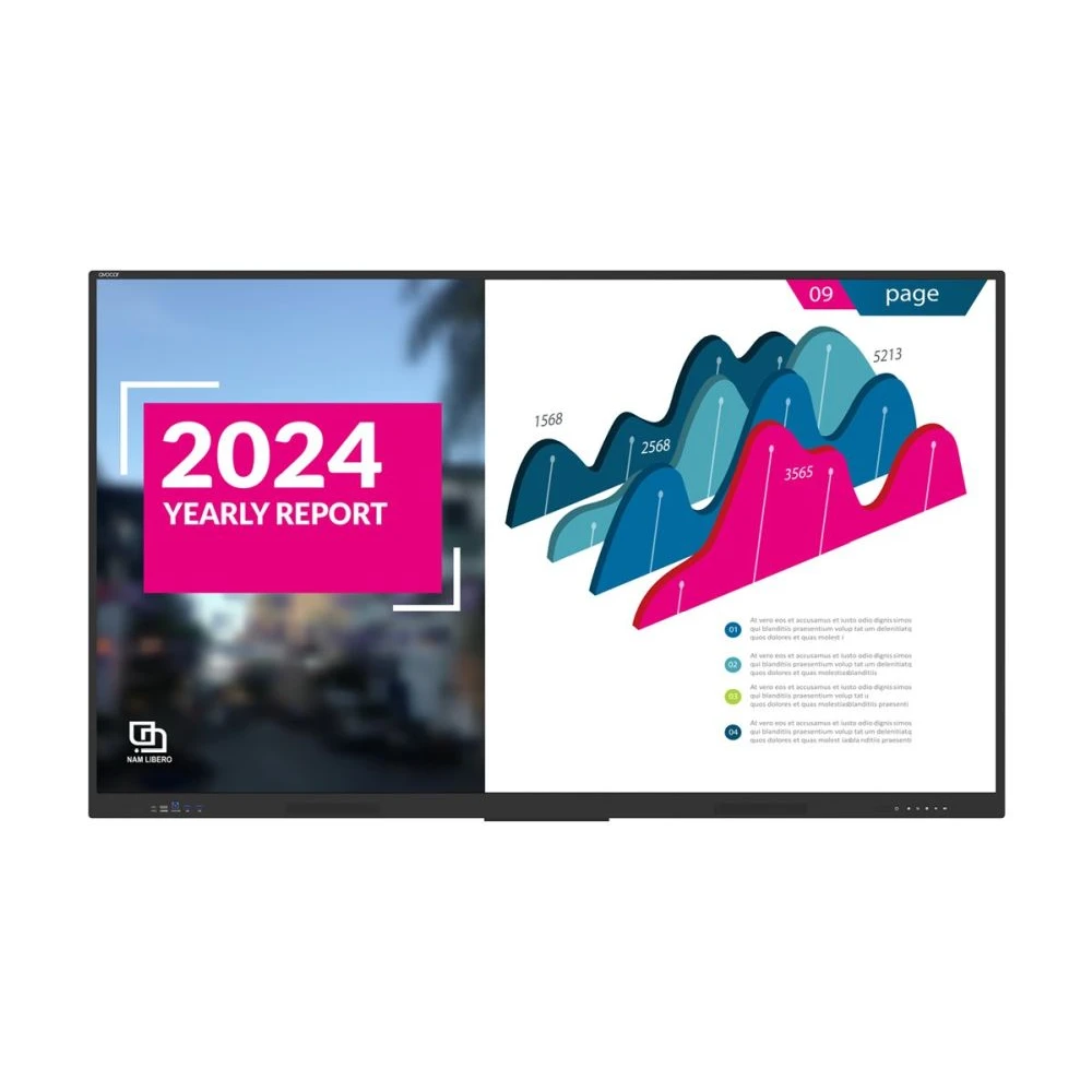 AVOCOR 4K IR LED interactive screen 65" AVE-6550
