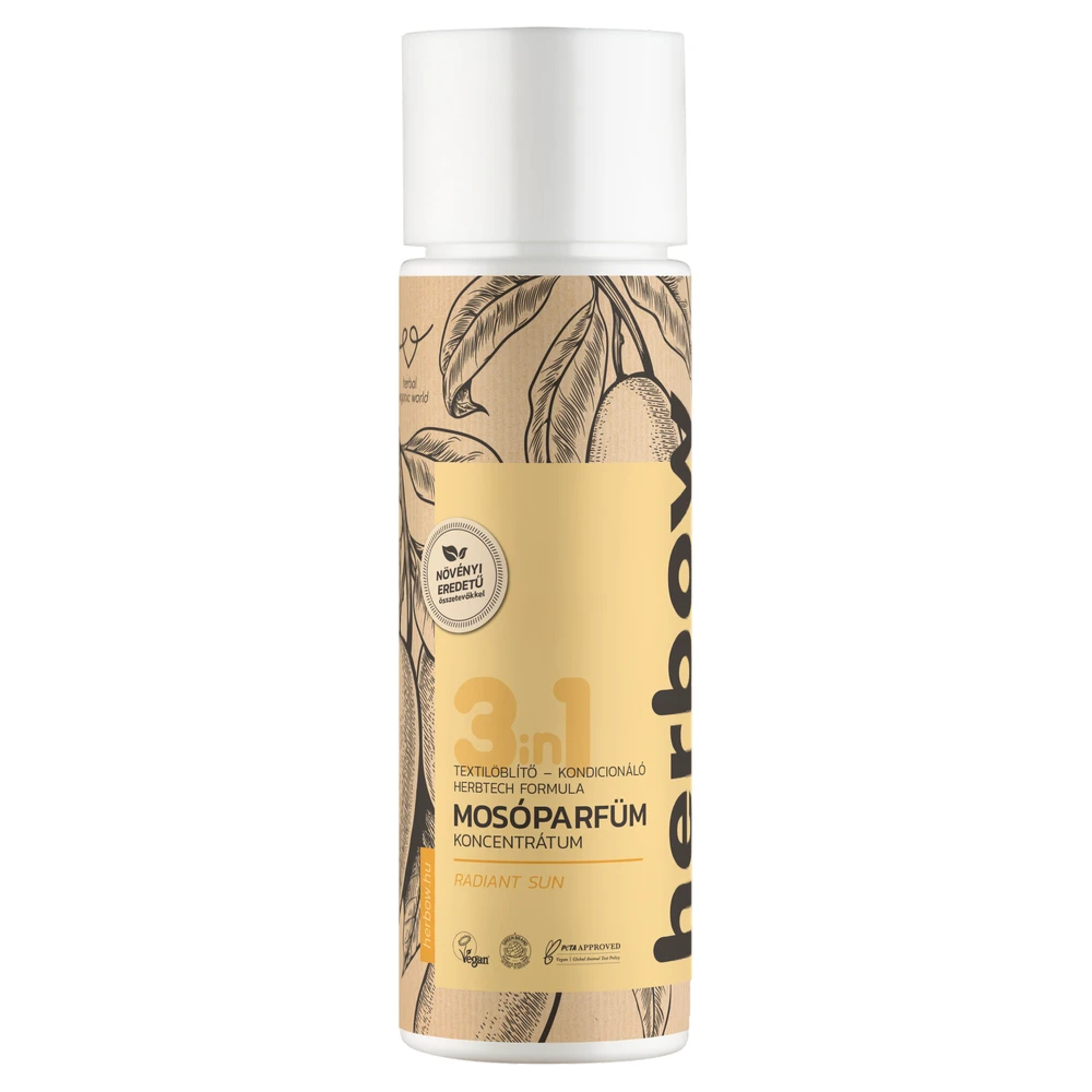 HERBOW 3in1 mosóparfüm öblítő és kondicionáló koncentrátum ragyogó nap 200 ml 101247