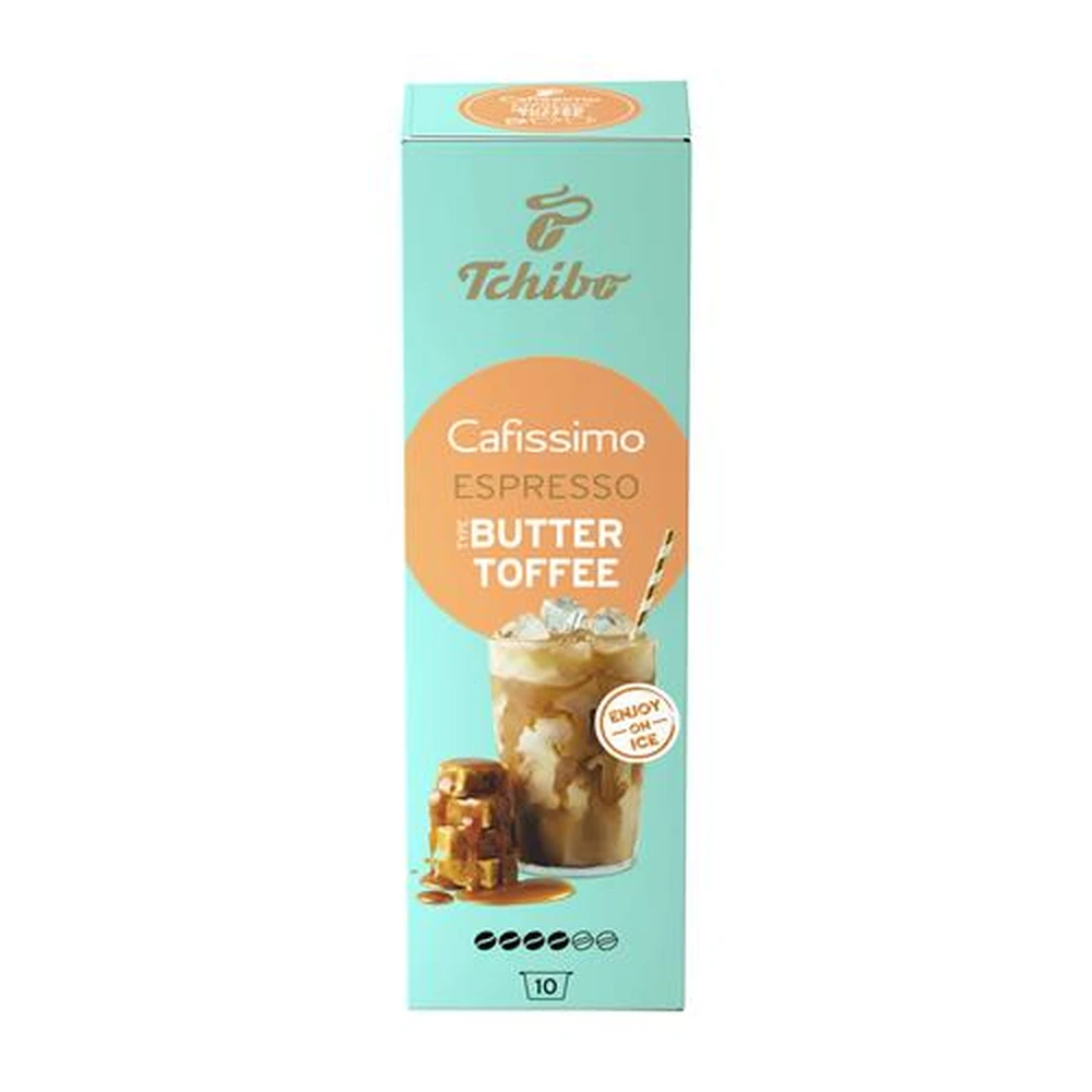 TCHIBO Cafissimo Espresso Buttertoffee coffee capsule 10pcs KHK1158
