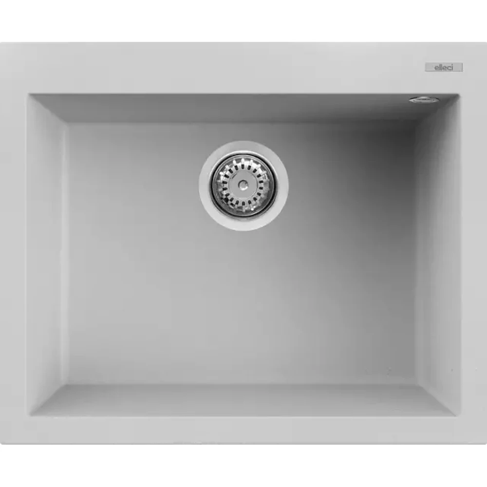 ELLECI Quadra 110 Keratek Sinks K88 Cloud LKQ11088