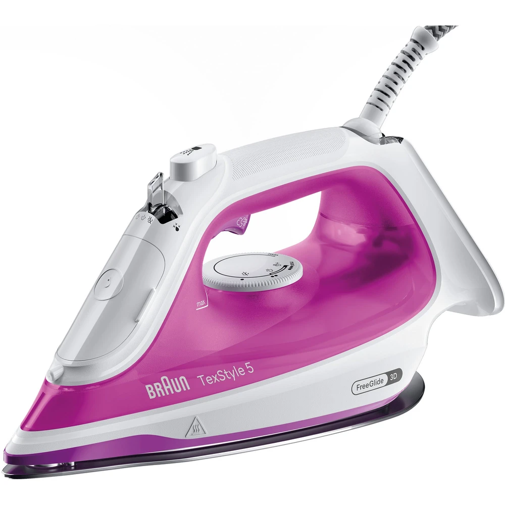 BRAUN TexStyle 5 SI 5225 Gőzölős vasaló 2500W 300ml Lila/Fehér 0127410000