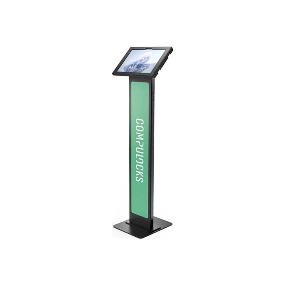 COMPULOCKS Apex Enclosure Brandable Floor Stand Microsoft Surface Pro 8-11 13" black 140B580APXB