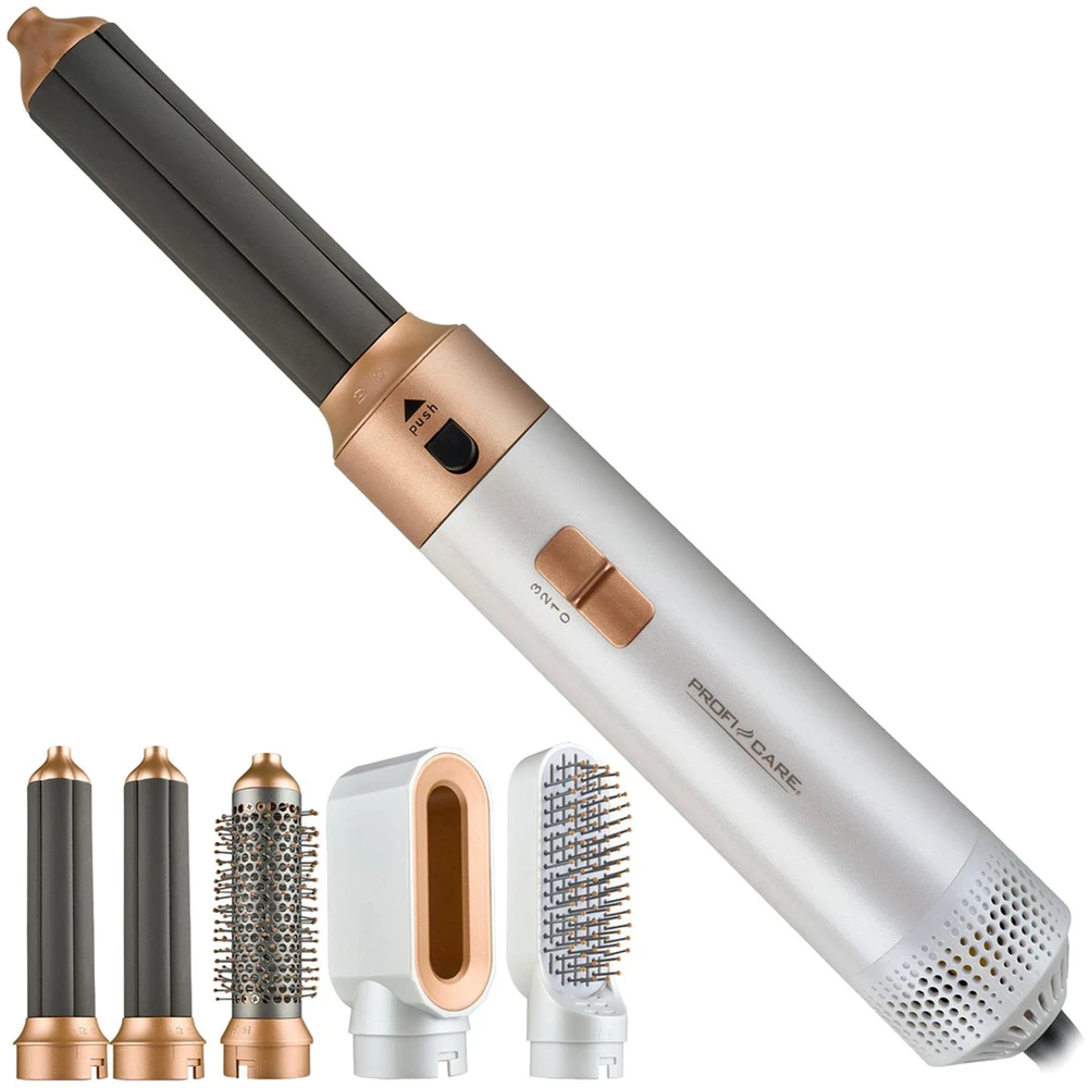PROFICARE Hot air hair styler brush 4 in 1 multistyler fehér/rozé 331321