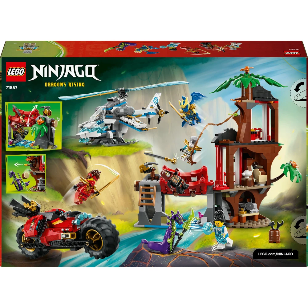 LEGO Ninjago reckoning a lombházban ninja engines 71857