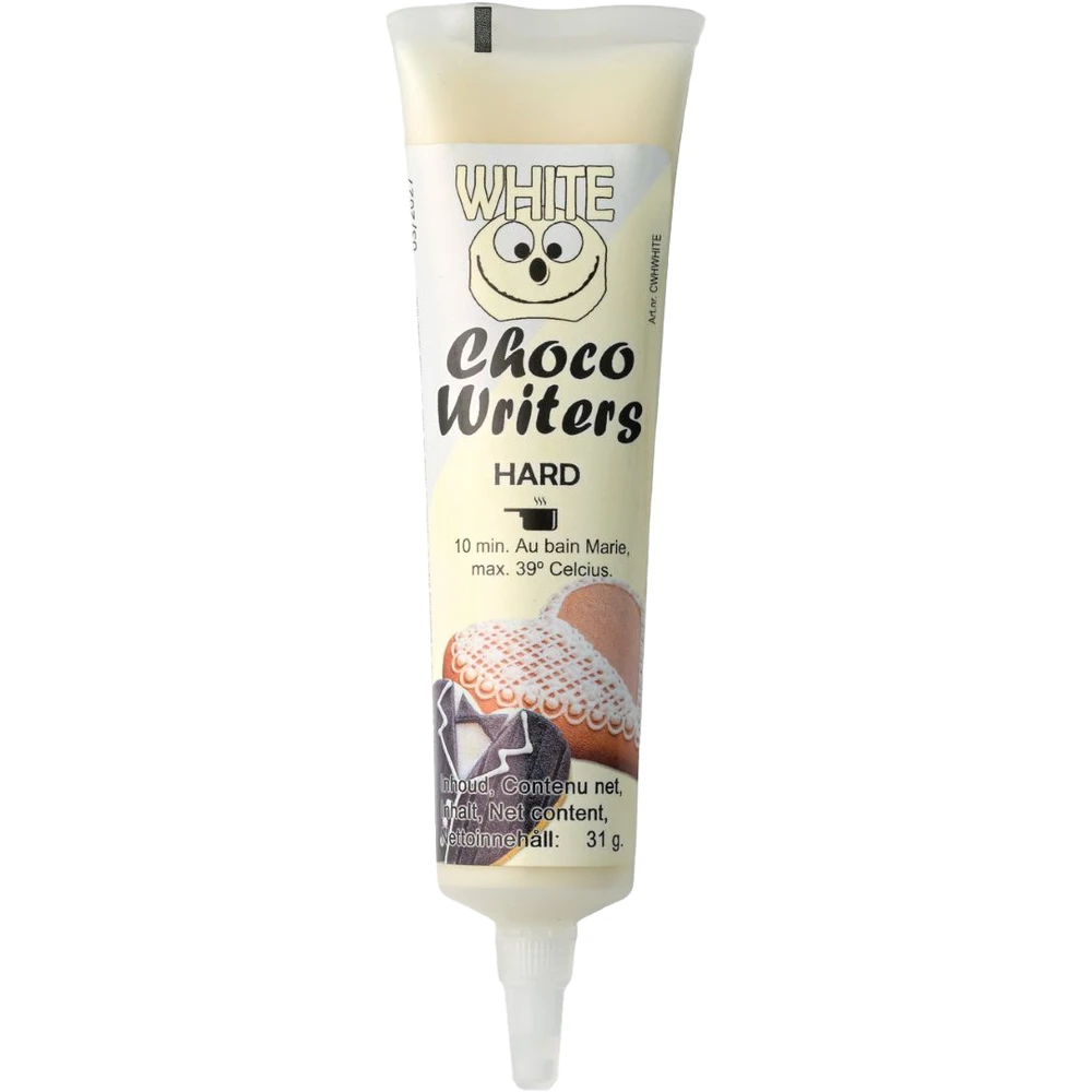 TASTY ME Glutenfree choco writers decoration toll white 31g 101435
