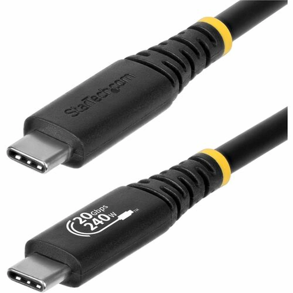 STARTECH USB 4.0 Type C Connector Black 2m CC2M20GUSB4TP