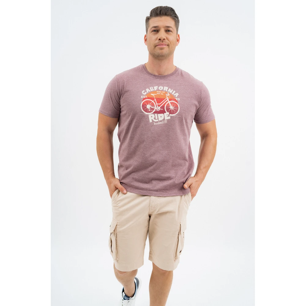BUDMIL Oldalzsebes bermuda pants Man M beige