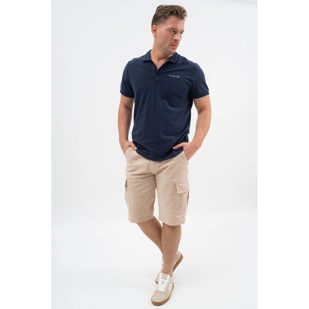 BUDMIL Oldalzsebes bermuda pants Man L beige
