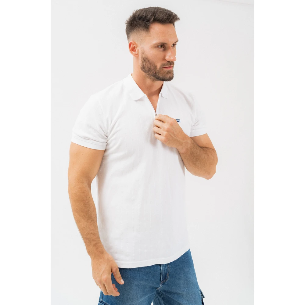 BUDMIL Galléros polo Man XL white