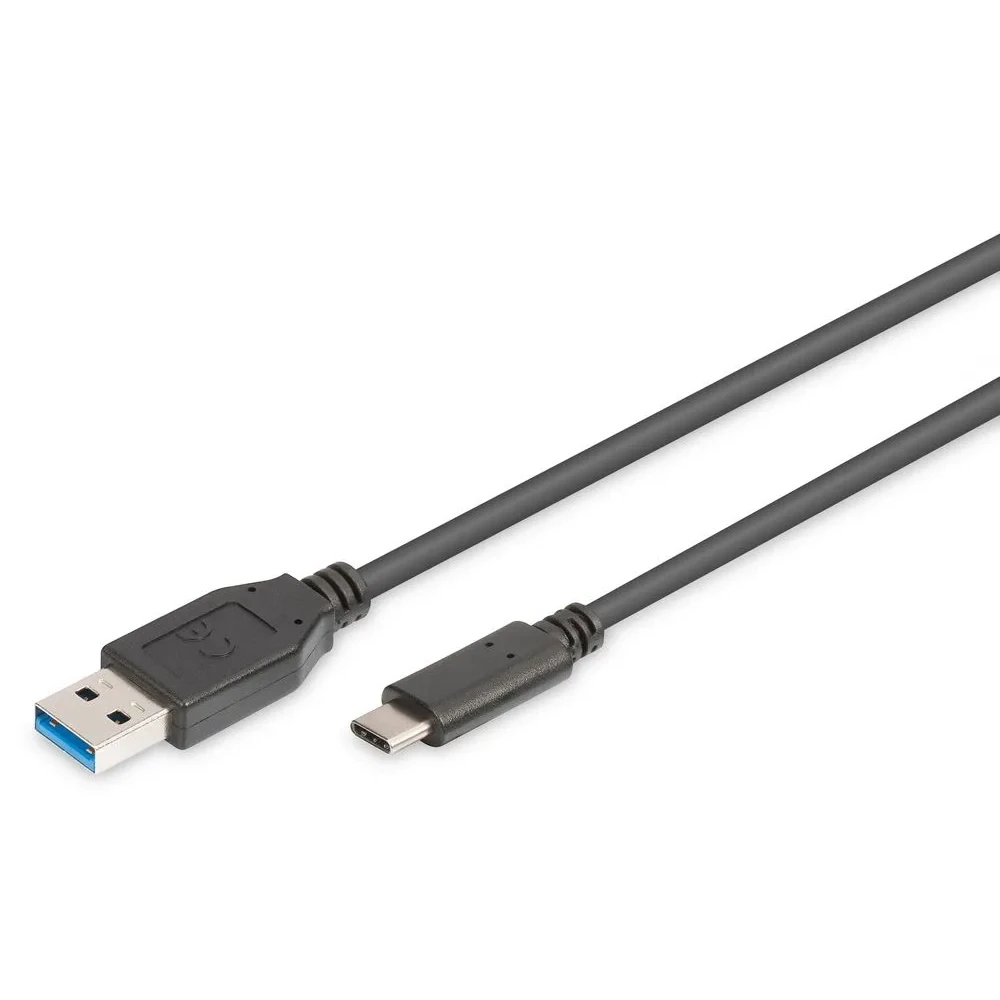DIGITUS USB 3.0 USB 3.0 Type C transformator Crno 1m AK-300136-010-S