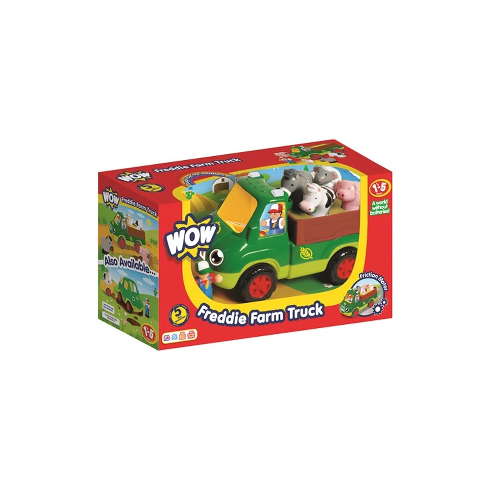 WOW TOYS Smart Freddie farmeres truck Hungarian speaking WW 10710