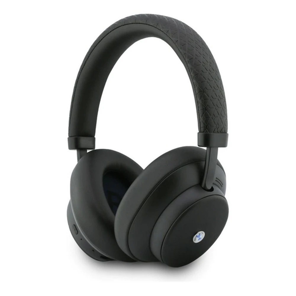 BMW METAL LOGO MK Bluetooth fejhallgató sztereó v5.4 mikrofon zajszűrő fekete BMBHMIASPV083SLPFK