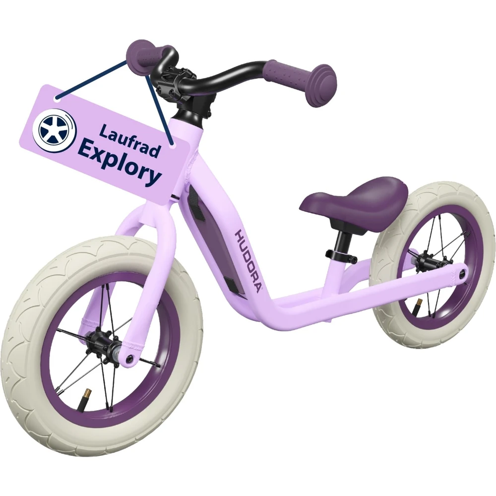 HUDORA Explory 12" egyensúlyi kerékpár levendula 10931