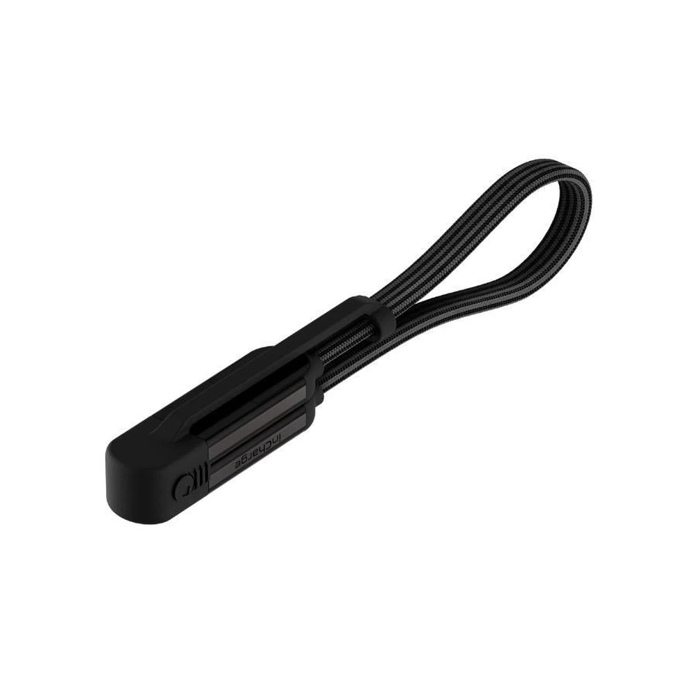 ROLLING SQUARE USB-A/USB-C Töltő/adat Fekete 30cm RS-XLS01R
