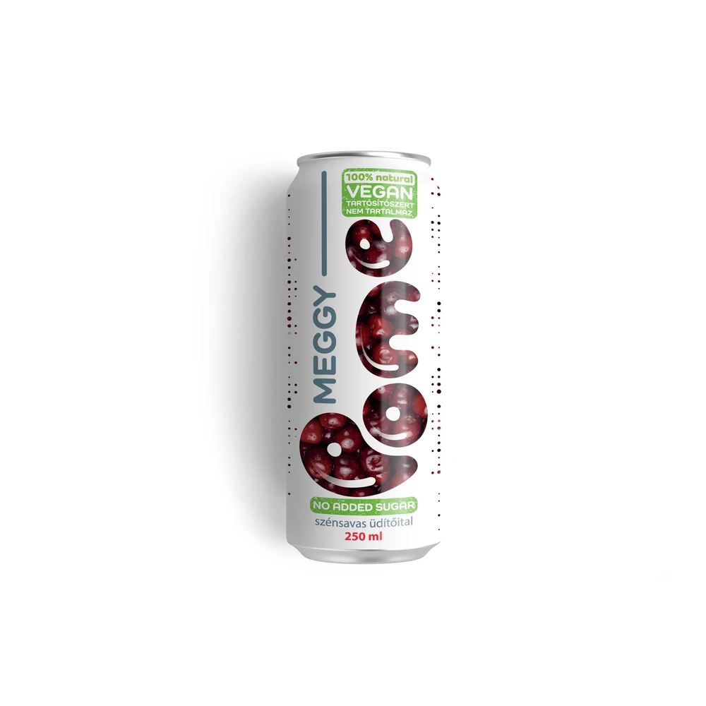 POME Szénsavas meggy üdítőital 250 ml 100694