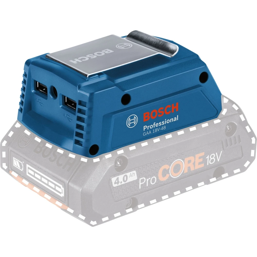 BOSCH USB töltő adapter kék 18V 3 eszköz egyidejűleg 06188000L6