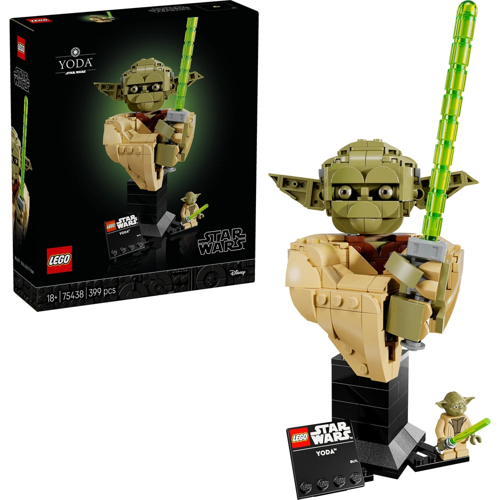 LEGO Star Wars Yoda büszt 75438