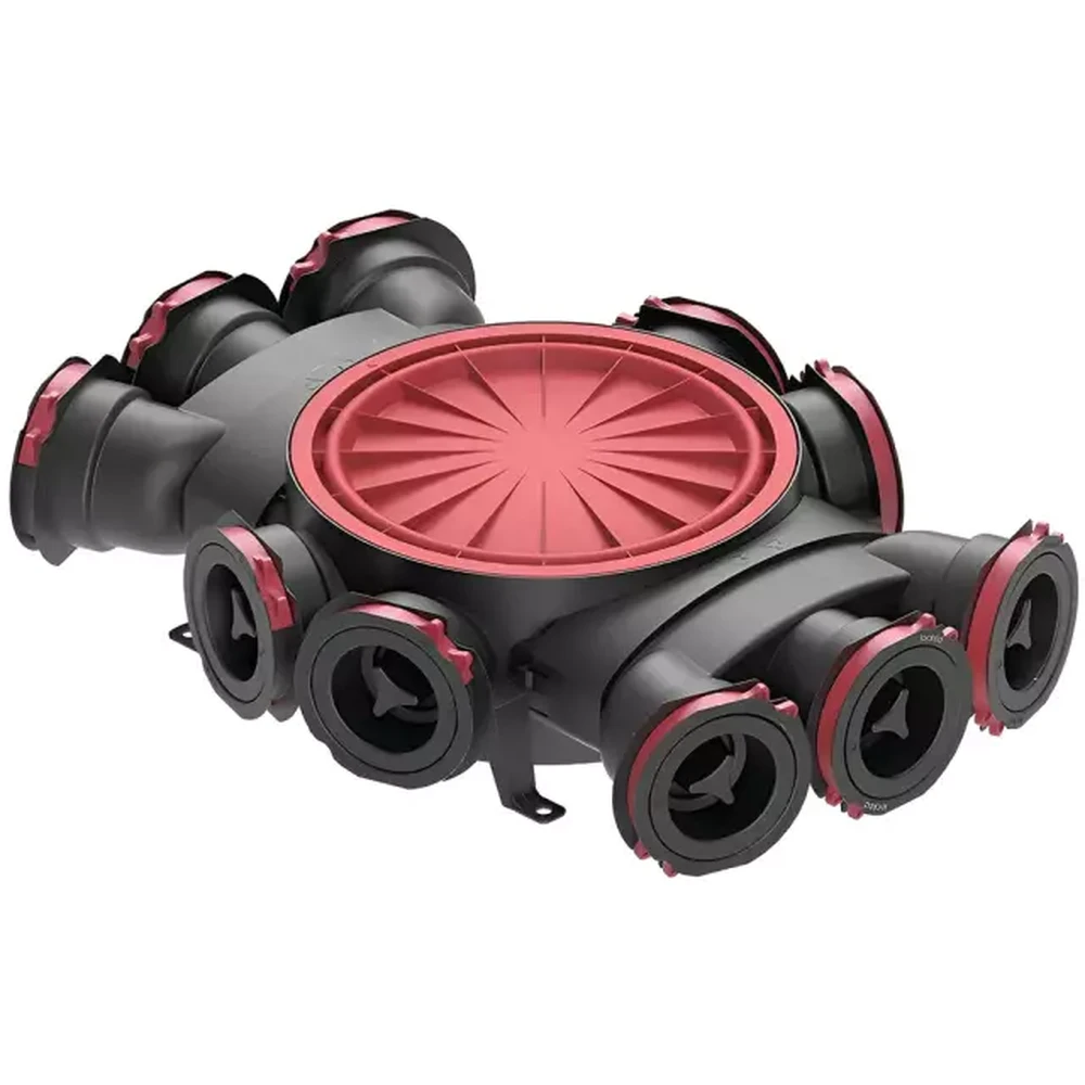 HEATPEX Osztódoboz 10×75mm ARIA CONNECT black 52300000100W