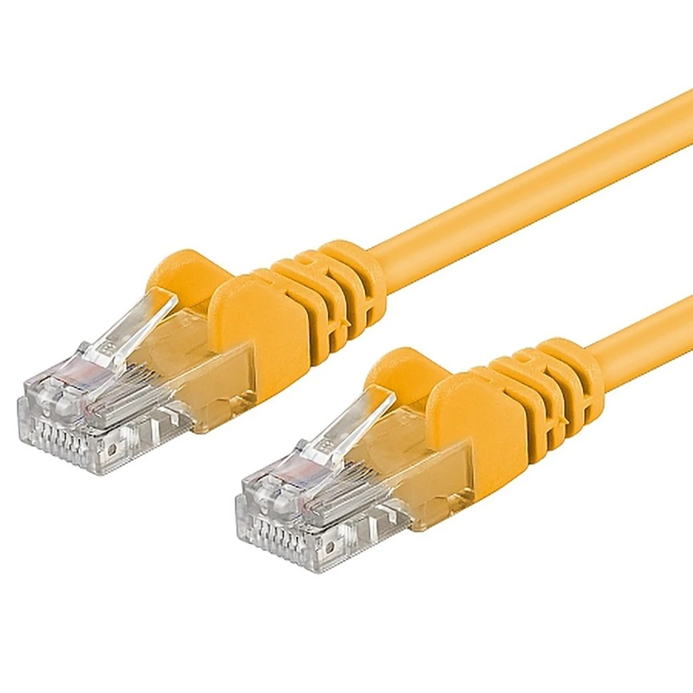 PREMIUMCORD UTP CAT6 Conector Galben 10m sp6utp100Y