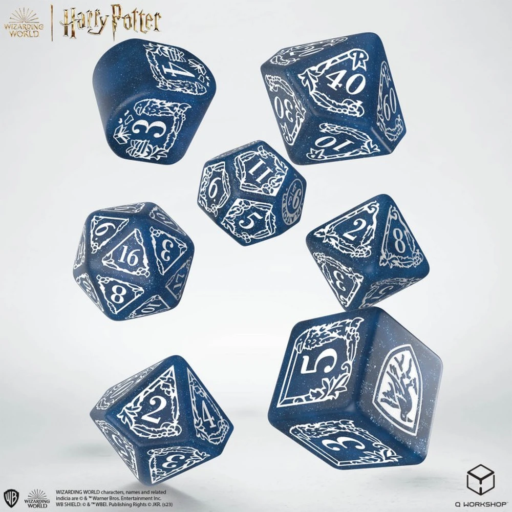 Q WORKSHOP Harry Potter - Hollóhát modern blue dobókocka stock DNDDICE168