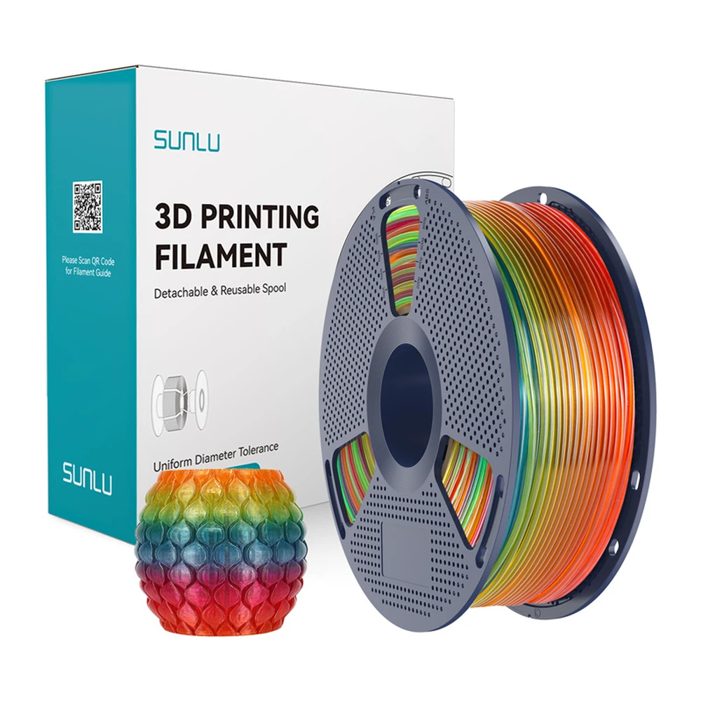 SUNLU PLA átlátszó szivárvány filament 1.75mm PLA T R 01
