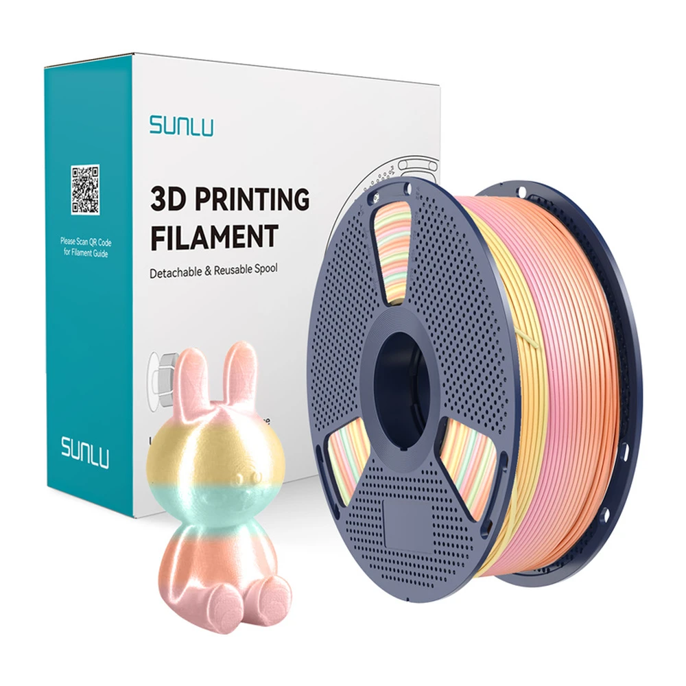 SUNLU PLA+ Silk Rainbow 05 filament 1.75mm PLA+ Silk R 05