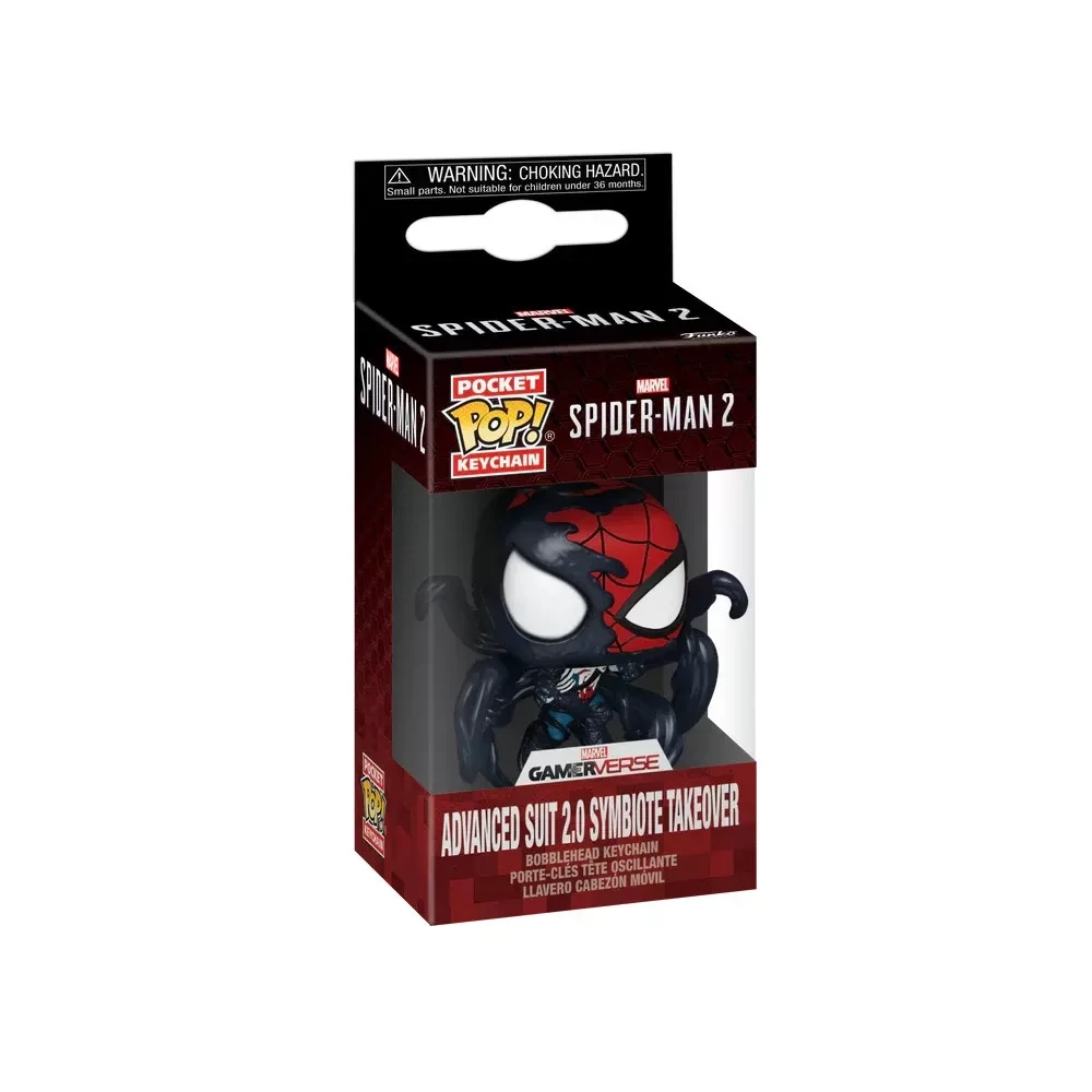 FUNKO Pocket Pop Keychain Spider-Man - Advanced Suit 2.0 key ring 82878