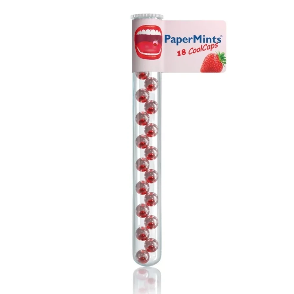 PaperMints Cool Caps epres cukorka 18 db 101684