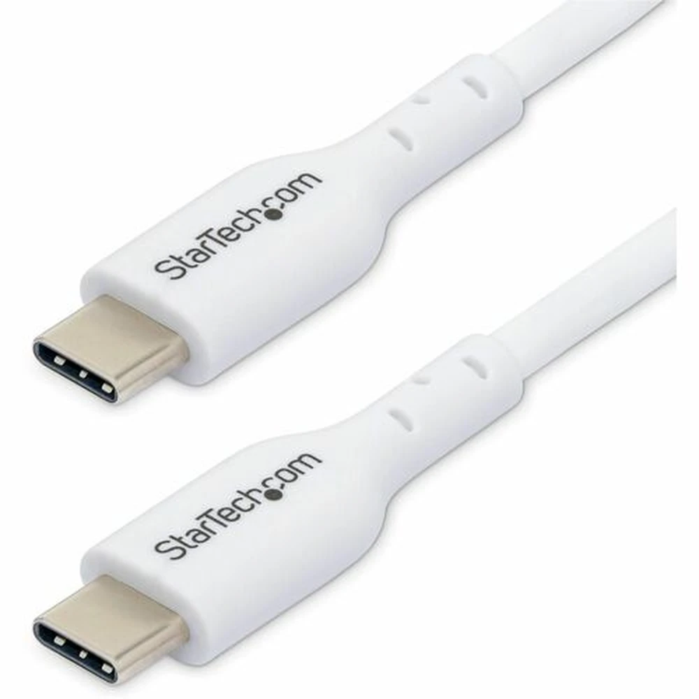 STARTECH USB 2.0 Type C Connector White 2m 2-Pack USB2CC2MNCWHE2PK