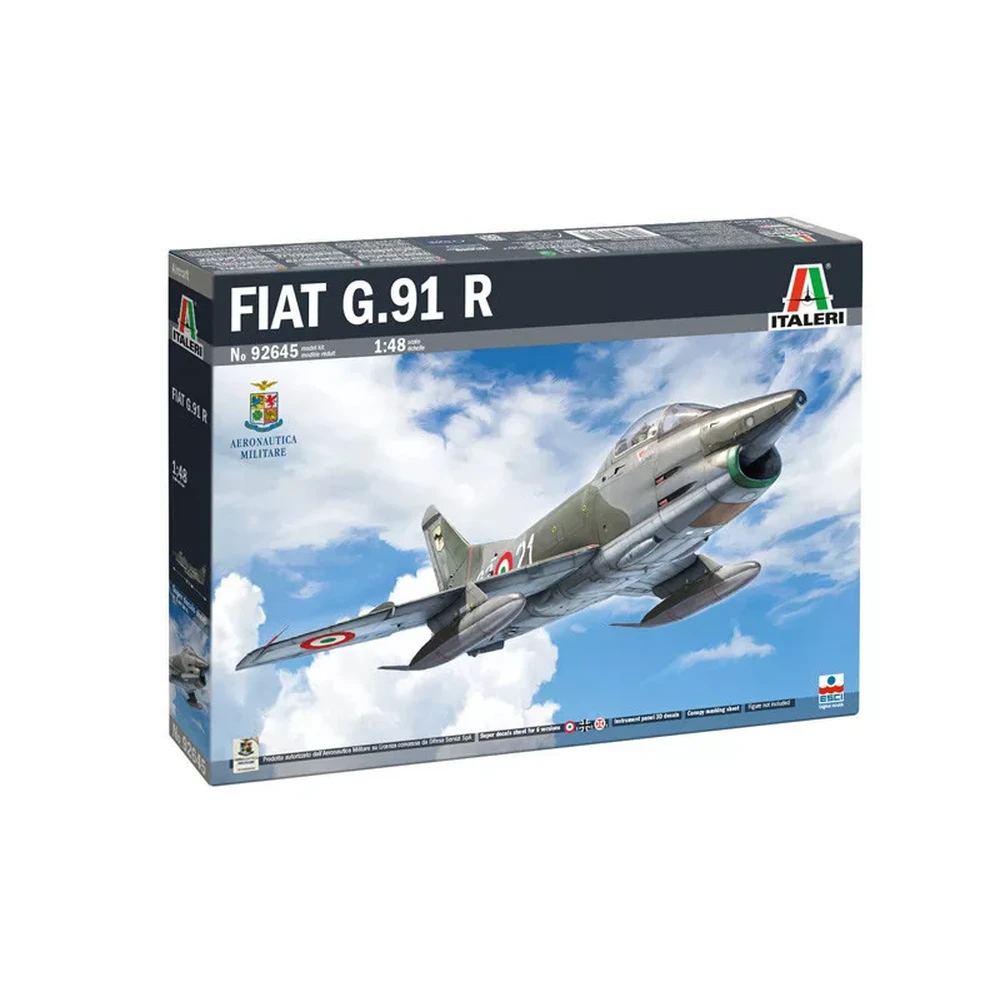 ITALERI 1/48 Fiat G.91 R olasz vadászgép modell IT92645
