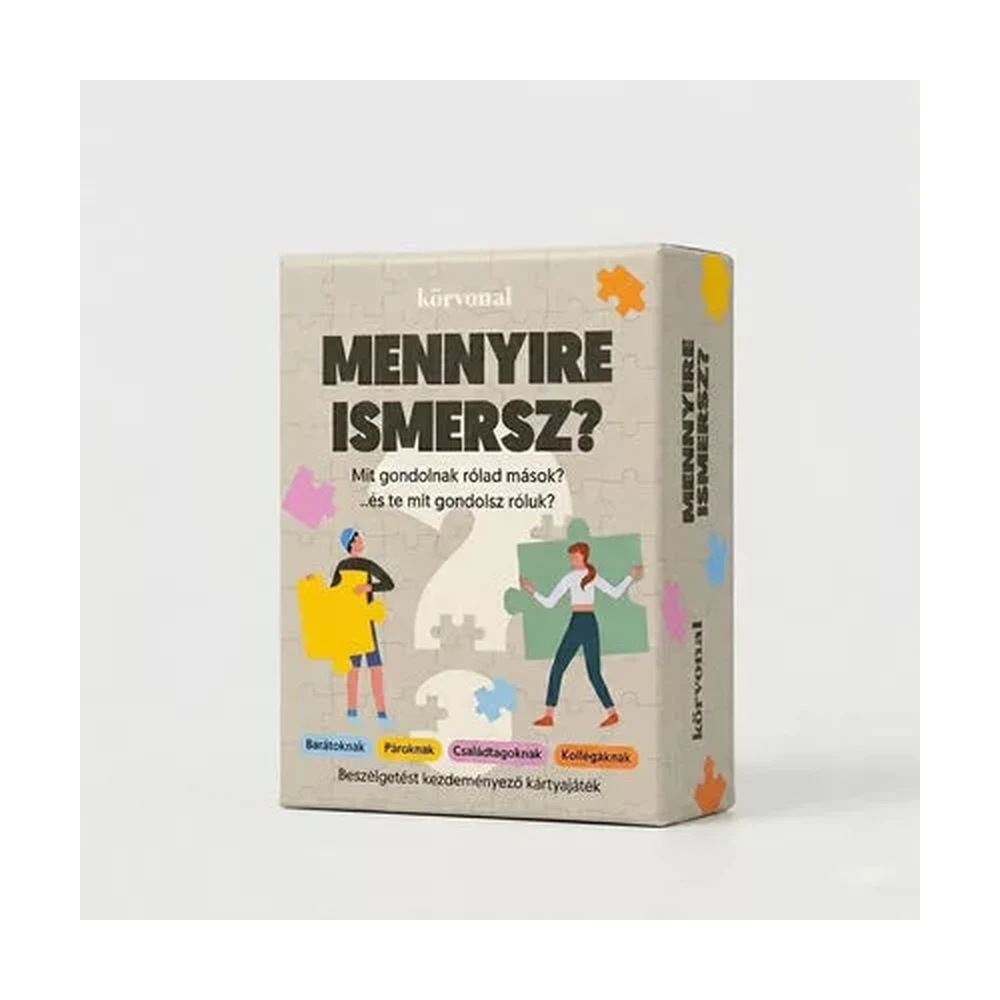 Mennyire ismersz? board game MENIS