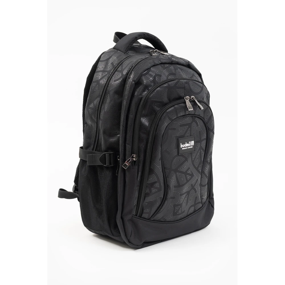 BUDMIL Oval hátitáska Unisex black